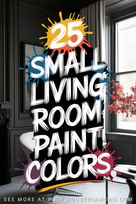 25 Small Living Room Paint Colors Paint Colors To Brighten Room, Paint Color To Brighten Room, Small Room Paint, Living Room Paint Colors, Home Wall Colour, Brighten Room, Moody Living Room, Light Colored Furniture, Color Palette Living Room