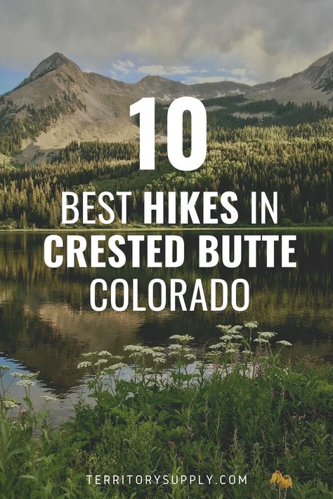 Crested Butte Summer, Colorado Roadtrip, Colorado Honeymoon, Hiking In Colorado, Hikes In Colorado, Hiking Hacks, Colorado Hiking Trails, Colorado Activities, Gunnison Colorado