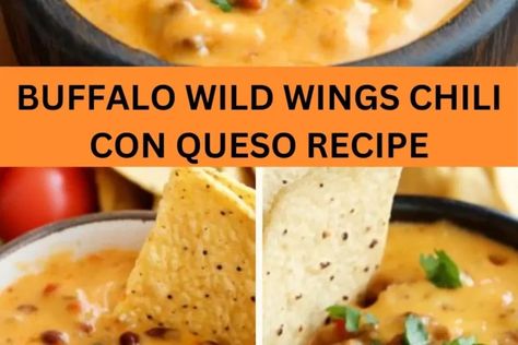 Buffalo Wild Wings Chili Con Queso Recipe - Bite Blaze - Bite Blaze Buffalo Wild Wings Cheese Dip, Buffalo Wild Wings Queso Dip Recipe, Buffalo Wild Wings Queso, Hatch Queso, Copycat Buffalo Wild Wings, Chili Con Queso Recipe, Chili Con Queso Dip, Chili Queso Dip, Con Queso Recipe