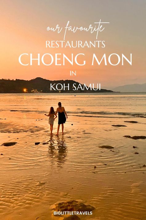 Best Restaurants In Choeng Mon Ko Samui, Koh Samui Thailand, Samui Thailand, Visit Thailand, Koh Samui, I Need To Know, Turquoise Water, Crystal Clear Water, Thailand Travel