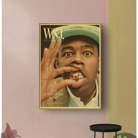 Tyler the Creator Flower Boy Rap Music Poster Hip Hop Rapper | Etsy Canada Tyler The Creator Flower Boy, Tyler The Creator Flower, Tyler The Creator Poster, Video Game Decor, Flower Boy, Hippie Flowers, Portrait Poster, Leaf Wall Art, Vintage Room