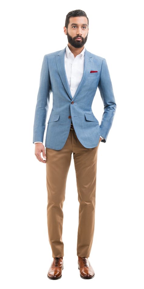 Light Blue Linen Custom Blazer https://blacklapel.com/shop/blazers/light-blue-linen-blend-custom-blazer?utm_campaign=5-24-2016-the-summer-shop&utm_medium=social&utm_source=pinterest&utm_content=5-24-2016-summer-shop-lgiht-blue-linen-blazer-pinterest&utm_term= Light Blue Blazer Outfit Men, Light Blue Blazer Outfit, Blue Blazer Outfit Men, Blue Blazer Outfit, Light Blue Blazer, Blazer Outfits Men, Mens Fashion Edgy, Mens Fashion Smart, Blazer Outfit