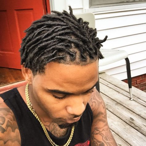 Starter Locs For Men Black Man, Short Dreads Men Hairstyles, Male Short Locs Hairstyles Black Man, Dreds Locs Short Hair Men, Short Starter Locs Men, Small Dreads Men, Short Dreadlocks Styles Men Locs, Dreds Hairstyles Dreadlocks Men, Mens Starter Locs