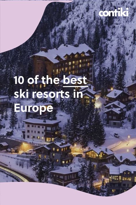 Best Skiing In Europe, Europe Ski Trip, Europe Skiing, Ski Italy, Ski Europe, Ski Destinations, Ski Trips, Spring Skiing, Ski Holiday