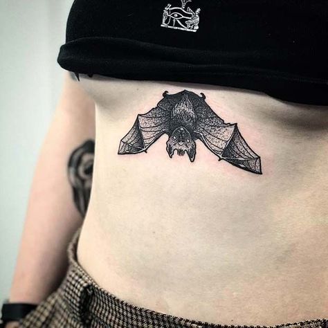 Bat Sternum Tattoo, Tattoo Trend, Bat Tattoo, Shape Tattoo, Tattoo Collection, Tattoo Ideas For Women, Sternum Tattoo, Badass Tattoos, Foot Tattoo