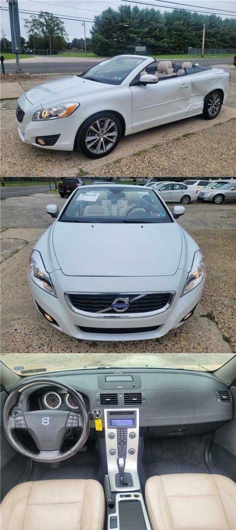 2011 Volvo C70 T5 Convertible Repairable [light damage] Volvo C70 Convertible, Volvo Convertible, Volvo C70 T5, Volvo C70, Volvo Cars, Convertible Top, Sport Cars, Volvo, Convertible