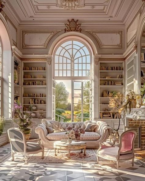 All Posts • Instagram Interior Design Castle, Bloxburg Chateau, Castle Office, Old Mansions Interior, Witch Eyes, Luxury Home Interior, Luxury Townhouse, Townhouse Interior, Sala Grande