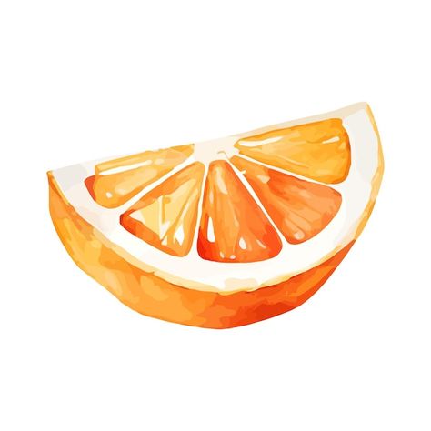 Orange Slice Illustration, Juicy Orange, Summer Designs, Orange Slice, Stationery Templates, Event Food, Business Card Maker, Flyer Maker, Poster Maker