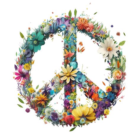 Peace Sign Images, Peace Sign Art Hippie, Peace Sign Symbol, Hippie Accessories, Peace Poster, Hippie Birthday, Peace Sign Art, Watercolor Decor, Emoji For Instagram