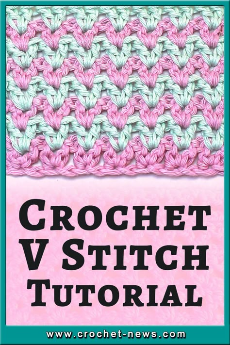 Open Crochet Stitches, Crochet V Stitch, Crochet Blanket Stitches, Crochet Zig Zag, Crochet Zipper, Yoke Pattern, Crochet Quotes, Whale Crochet, Xmas Crochet