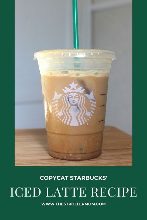 Starbucks Copycat Iced Coffee, Diy Starbucks Iced Coffee, Starbucks Vanilla Latte Recipe, Starbucks Latte Recipe, Nespresso Iced Latte Recipes, Blonde Vanilla Latte Starbucks Recipe, Iced Latte Starbucks, Copycat Starbucks Vanilla Sweet Cream, Starbucks Iced Vanilla Latte Recipe