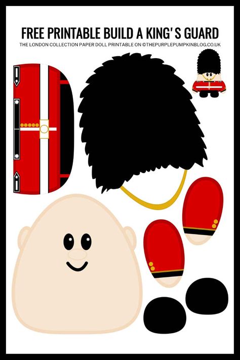 England Preschool Activities, England Crafts For Kids, England Symbols, England Crafts, Character Activities, London Activities, Uk Culture, London Kids, London Theme