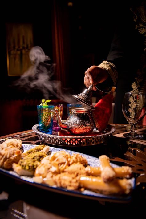 Arabian Lounge, Moroccan Dining, Savoury Bites, Arabian Party, Arabic Tea, Arabic Culture, Sweets Bar, Moroccan Tea, Arab Culture