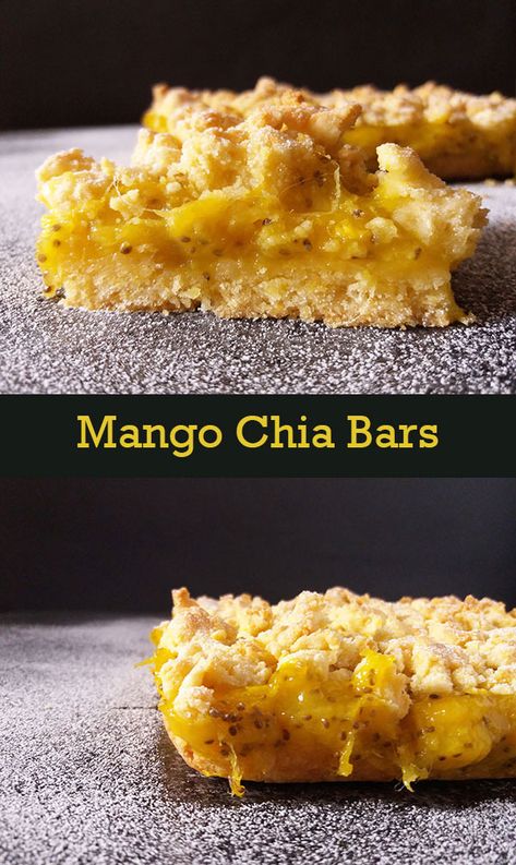 Mango Chia Bars. Recipes, desserts, healthy, mango, chia, bars, photography, easy, cake, magnetic, seed recipes, seeds, recipe, dessert. Dried Mango Recipe, Chia Dessert, Easy Mango Recipes, Recipe With Mango, Chia Bars, Mango Recipe, Office Lunches, Dried Mango, Seed Recipes