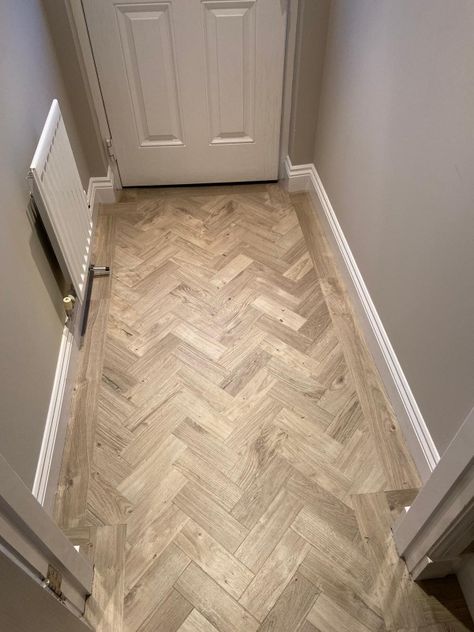 Amtico Spacia sun bleached oak | Projects McDonald Flooring Oak Projects, Amtico Spacia, Amtico Signature, Oak Parquet, Amtico Flooring, Karndean Flooring, Kitchen Utility, House Flooring, The Kitchen