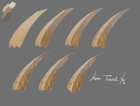 Horns Drawing References, Horn Tutorial, Shading Tips, Drawing Dragons, Dnd Tiefling, Shading Drawing, Scifi Art, Texture Drawing, Art Help