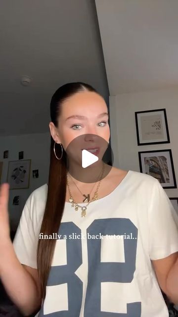 Kendall Maynard on Instagram: "slick back tutorial!!! #fyp #hair #tutorial #slickback" How To Do Slick Back, Kendall Maynard, Wavy Slick Back, How To Do A Slick Back Bun, How To Slick Back Hair, How To Do A Slick Back Ponytail, Slick Back Tutorial, Cute Slick Back Hairstyles, Slick Back Braided Ponytail Weave