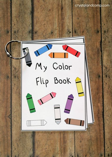 We love flip books at our house and they make learning fun! Are you looking for ways to teach colors to kids? Using a flip book is an awesome way to do this. I created this free printable to help m... Color Flip Book, Teach Colors, Preschool Colors, Teaching Toddlers, Teaching Colors, Daycare Ideas, Tot School, Preschool Fun, Learning Colors