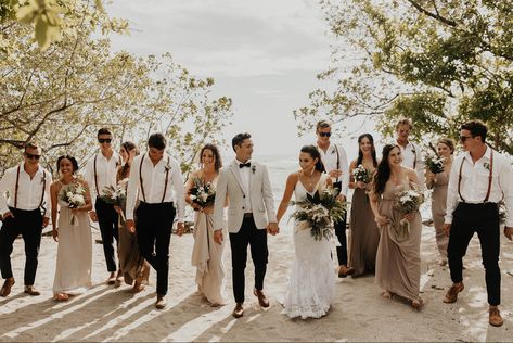 Light Groomsmen Attire, Khaki Wedding Groomsmen Bridesmaid Dresses, Neutral Bridesmaid And Groomsmen, Abroad Wedding Groom Outfit, Groomsmen Black Pants White Shirt, Tan And Brown Groomsmen Suits, Italy Groomsmen, Family Of The Bride Attire, Groomsmen Outfits Summer