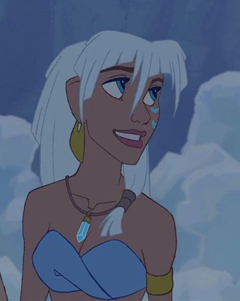 Atlantis Kida, Disney Princess Kida, Disney Anime Style, Kida Atlantis, Princess Kida, Disney Animation Art, Atlantis The Lost Empire, Art Challenges, Sonic Fan Art