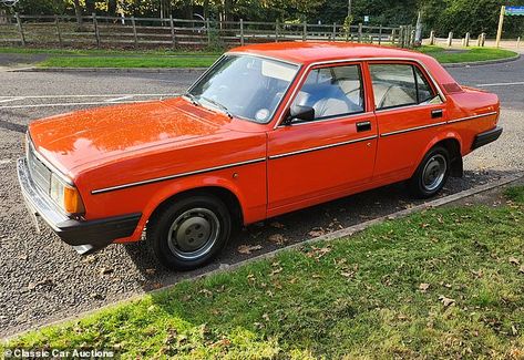 The most unlikely cherished classic car: Time-warp Morris Ital with 4,550 miles on the clock heads to auction - and could sell for £10k... | Daily Mail Online Morris Marina, Saving Private Ryan, Morris Minor, Bar Fronts, Band Of Brothers, Time Warp, Willys Jeep, The Hope, Old Cars