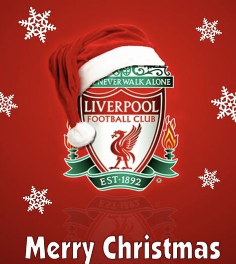 Liverpool Christmas, Lfc Logo, Liverpool Fc Logo, Liverpool Football Club Wallpapers, Liverpool Champions, Liverpool Wallpapers, Liverpool Team, Fc Liverpool, Merry Christmas Wishes