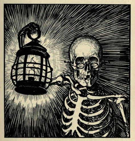 Edmund Joseph Sullivan "Sartor Resartus" by Thomas Carlyle, 1898 ☠️ Woodcut Tattoo, Thomas Carlyle, Woodcut Art, Lino Art, Linocut Printmaking, Linocut Art, Goth Art, Plastic Art, Hippie Art