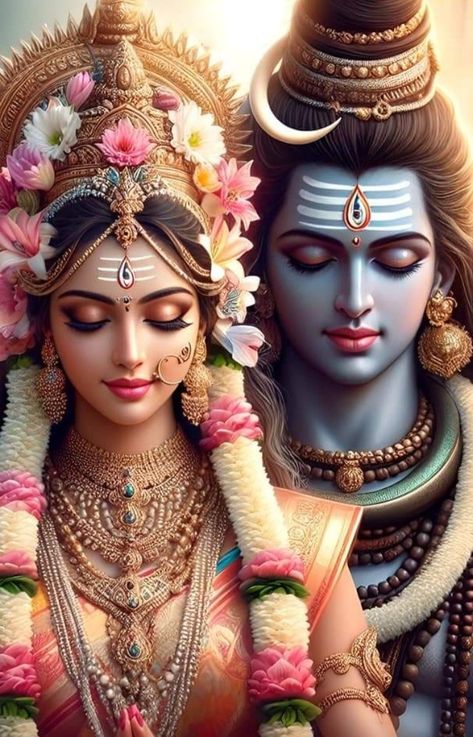 Mahadev Parvati Hd Wallpaper, Spritual Wallpapers, Mata Parvati, Bhagwan Shiv, Goddess Images, Radha Raman, Bhole Nath, Shiv Parvati, Story Pictures