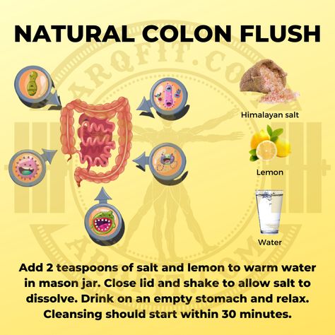 Colon Flush, Clean Colon, Colon Cleanse Recipe, Cleaning Your Colon, Colon Detox, Colon Health, Natural Colon Cleanse, Lose 30 Pounds, Body Cleanse