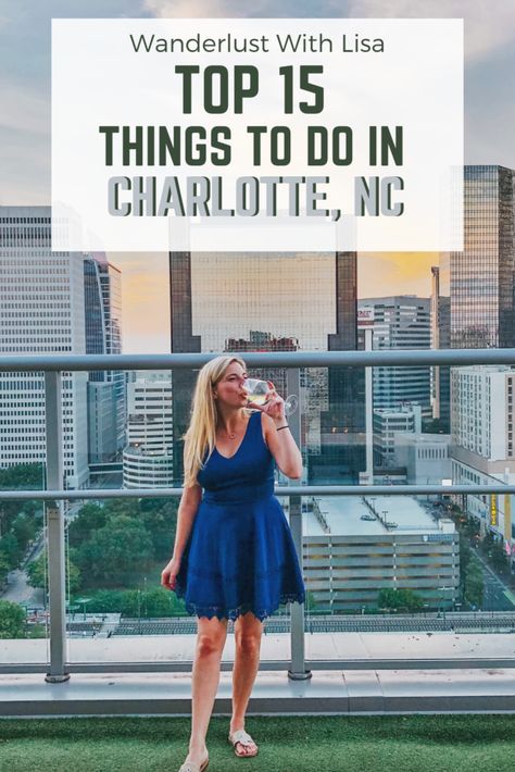 Top 20 Best Things To Do in Charlotte, NC - Written by a local! | Wanderlust With Lisa Charolette North Carolina, Downtown Charlotte Nc, Downtown Charlotte, Charlotte City, North Carolina Travel, Public Market, Queen City, Charlotte North Carolina, Girls Weekend