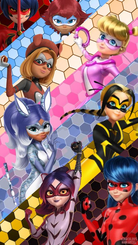 Heroes Wallpaper, Miraculous Ladybug Costume, Hero Ideas, Female Heroes, Ladybug Und Cat Noir, Tikki Y Plagg, The Cat Returns, Ladybug Art, Miraculous Ladybug Oc