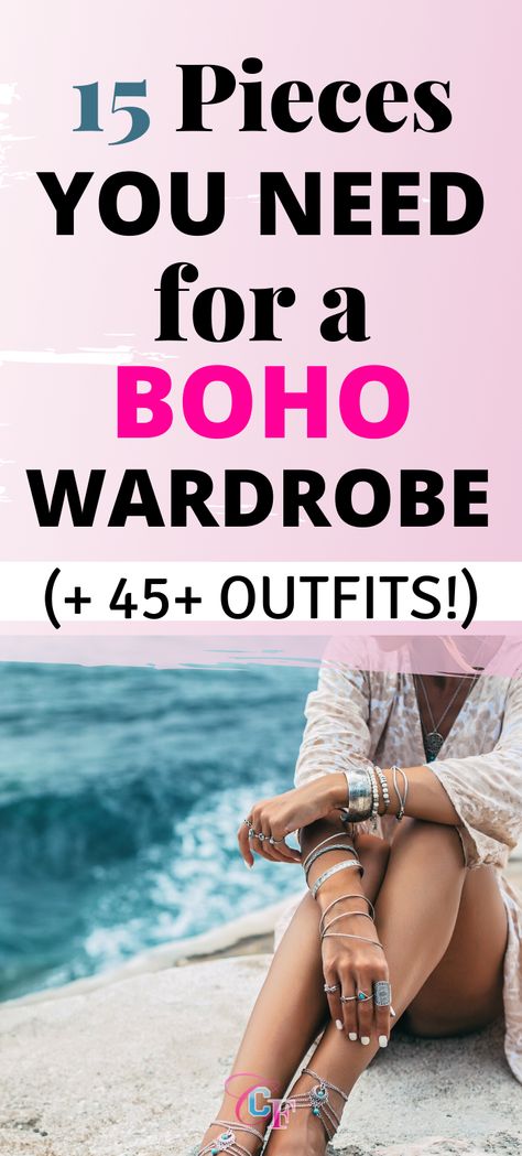 Vetement Hippie Chic, Stile Hippie Chic, Bohemian Wardrobe, Boho Wardrobe, Look Hippie Chic, Boho Chic Style Outfits, Stile Boho Chic, Moda Hippie, Look Boho Chic