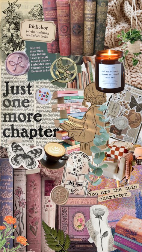 #bookish #booktok #bookishaesthetic #booknerd #reading Chapter Aesthetic, Core Wallpaper, Your Aesthetic, Created By, Energy, Collage, Reading, Books