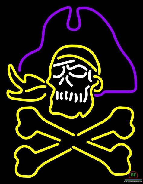 East Carolina Pirates Neon Sign NCAA Teams Neon Light Posters Diy, Diy Neon Sign, Ecu Pirates, Coach Bus, East Carolina University, East Carolina Pirates, Ship Model, Wall Designs, Picture Logo