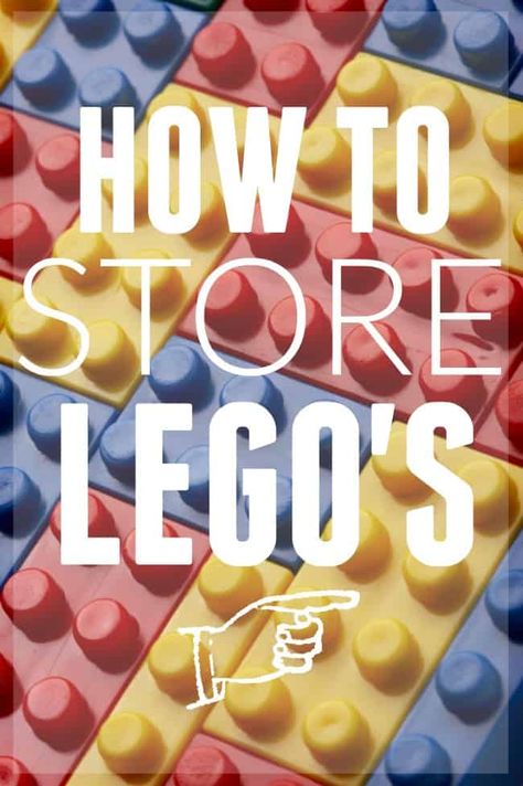 How to store Legos in your home. Great ways to store legos that will fit every family style.  #Lego #LegoStorage #LegoBricks #Organization #StorageSolutions Store Legos, Lego Storage Ideas, Holiday Organization, Lego Table, Lego Games, Lego Storage, Lego House, Minecraft Buildings, How To Store