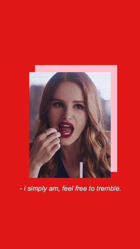 Cheryl Blossom Quotes, Cheryl Bombshell, Blossom Quotes, Cheryl Blossom Aesthetic, Blossom Aesthetic, Riverdale Quotes, Cheryl Blossom Riverdale, One Kiss, Riverdale Cheryl