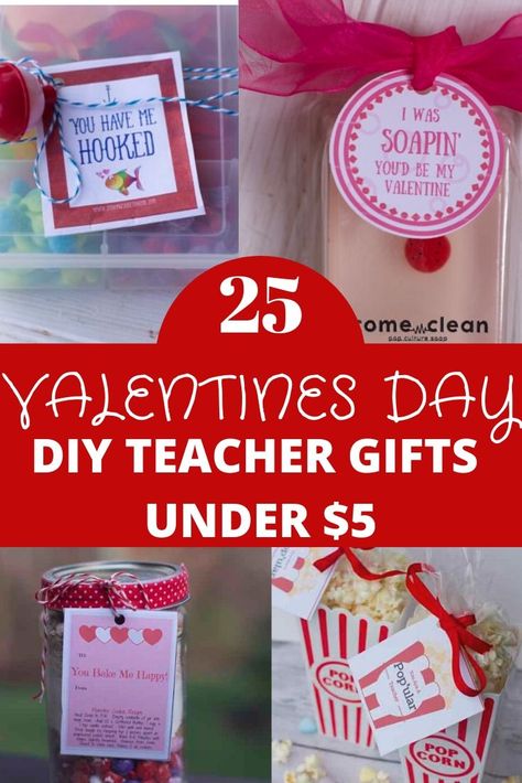 Cheap Valentines Gifts For Teachers, Daycare Teachers Valentines Gifts, Valentine Gift Idea For Teachers, Valentine Treat For Teachers, Valentine Gifts For Teachers Cute Ideas, Diy Valentine Teacher Gifts, Baby Valentines Gifts For Daycare Teachers, Valentine Gift For Teacher From Kids, Simple Teacher Valentine Gift