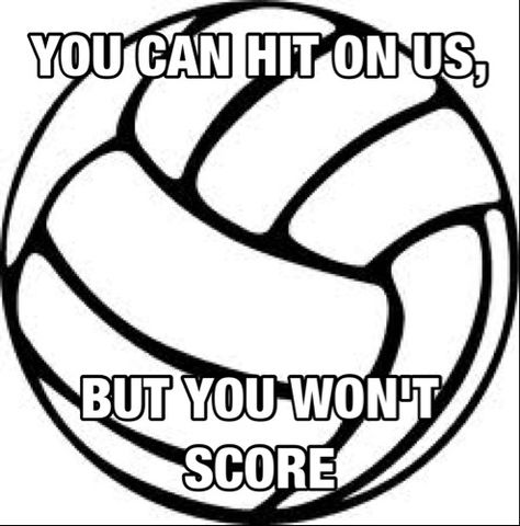 Volleyball Quotes <3 | Volleyball, Colts, Blackhawks && Cubs!<3(: | P… Sport Crafts, Volleyball Jokes, Volleyball Things, Funny Volleyball Shirts, Volleyball Ideas, Volleyball Life, Volleyball Posters, Volleyball Girl, Volleyball Memes