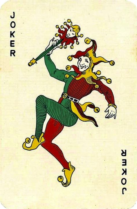 Joker Card Art, Joker Card Tattoo, Medieval Jester, Jester Tattoo, Playing Card Tattoos, Jester Costume, Joker Cards, Joker Playing Card, Medieval Tattoo