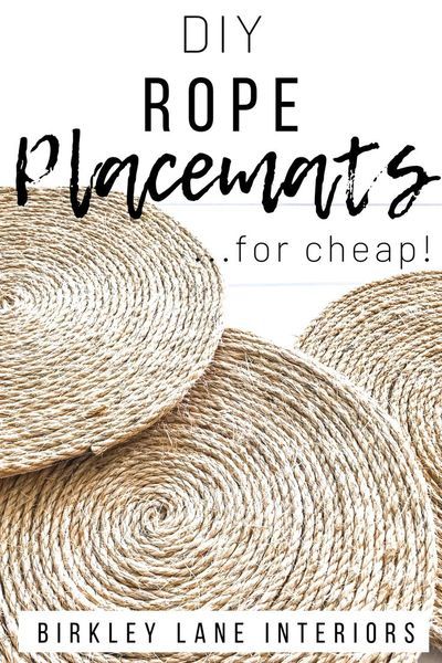 Place Matts Ideas, Placemat And Charger Ideas, Bobo Placemats, Coiled Rope Placemats Diy, Diy Rattan Placemats, Diy Table Placemats Ideas, Making Placemats Diy, Diy Wedding Placemats, Round Placemats Diy