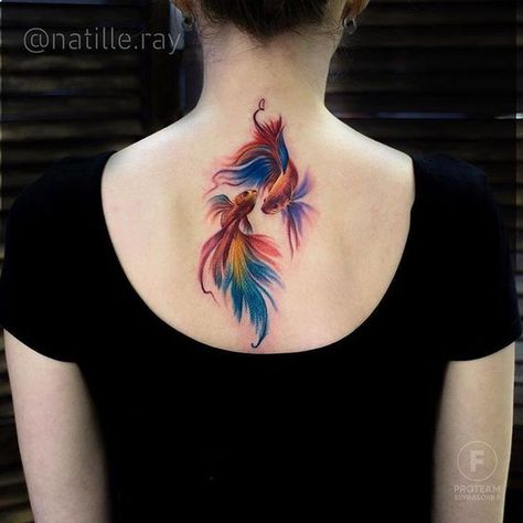 50+ Best Pisces Tattoo Design Ideas - Hike n Dip Zodiac Tattoos Pisces, Pisces Fish Tattoos, Betta Fish Tattoo, Pisces Constellation Tattoo, Pisces Tattoo Designs, Pisces Tattoo, Tattoo Diy, Horoscope Tattoos, Pisces Tattoos