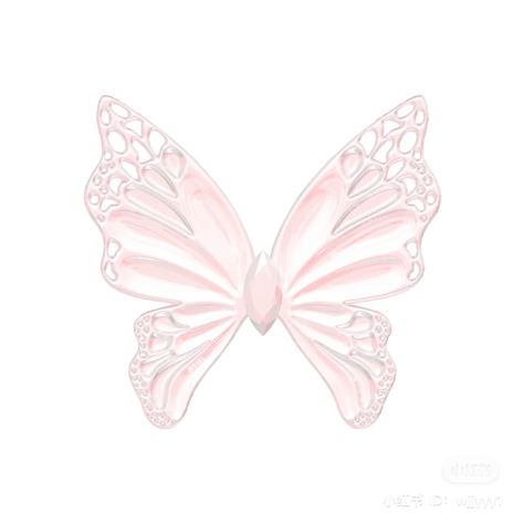 Coquette Butterfly, Friends Y2k, Y2k 3d, Minimalist Icons, Flower Icons, Butterfly Drawing, Iphone App Design, Pink Purple Blue, 3d Butterflies