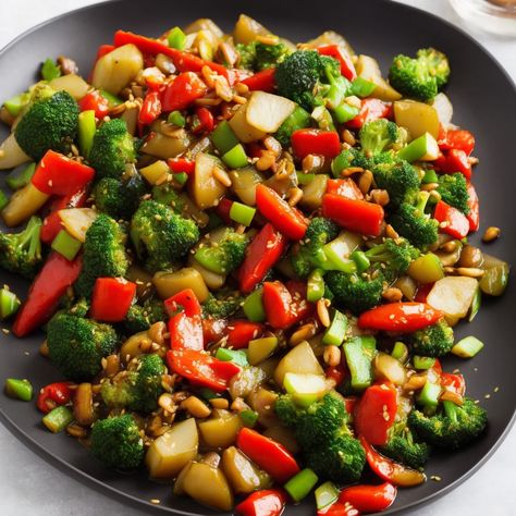 Water Chestnut and Vegetable Stir-Fry Recipe | Recipes.net Water Chestnuts Recipes, Waterchestnut Recipes Stir Fry, Water Chestnut Recipes, Water Chestnut Stir Fry, Waterchestnut Recipes, Chayote Stir Fry, Cashew Shrimp Stir Fry, Stir Fry Water Chestnut, Cold Pea Salad