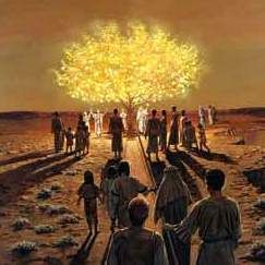 How This Christmas 'Tree of Life' Was Made & Where You Can See It in Person on LDSLiving.com Lds Pictures, Mormon Scriptures, Lds Youth, Christ Centered Christmas, Picture Tree, Nature Of God, Visiting Teaching, Book Of Revelation, The Book Of Mormon