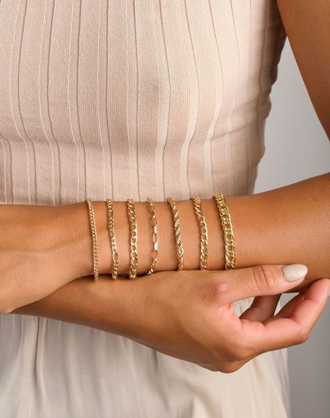 These stunning Gold Stacking Bracelets are waiting for you! Stack them... chic & classic! The chains are dainty and glistening, making it the perfect bracelet for a special occasion as well as everyday wear. DETAILS: *All bracelets are adjustable to fit multiple wrist widths. QUALITY: We beautifully package every item in a jewelry gift box. * All orders are hand crafted with care fr...#of #Stack #The #the #Adornment #Tidiness #StatementJewelry #Jewelry #of #Organizers #Mastering #the #Art #of Bracelet Photoshoot, Jewellery Product Photography, Bracelet Photography, Bracelets Layered, Jewelry Content, Bracelet Photo, Delicate Gold Bracelet, Blush Jewelry, Jewellery Photography Inspiration