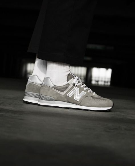 New Balance 574 Outfit Mens, New Balance 574 Outfit, 574 Outfit, New Balance 574 Grey, Trainers Outfit, Balance Trainer, Grey Trainers, New Balance 574, Latest Sneakers