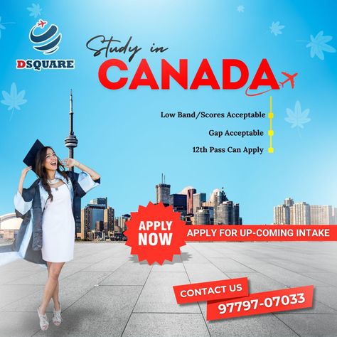 Dreaming of Studying in Canada? Here's What You Need to Know! 🌟 🇨🇦 Canada Study Visa Guide: 1️⃣ Choose a Program & School 2️⃣ Get Accepted by a Designated Learning Institution (DLI) 3️⃣ Gather Essential Documents 4️⃣ Apply Online 5️⃣ Complete Biometrics & Interview 6️⃣ Wait for Approval & Start Your Journey! ✈️ 💡 Tips: ✔️ Apply Early ✔️ Ensure All Documents are Accurate ✔️ Consider Professional Guidance ✨ Why Study in Canada? 📚 High-Quality Education 🌍 Diverse & Inclusive Culture 👩‍🎓 Pos... Canada Study Visa, Why Study, Canada Study, Study In Canada, Visa Canada, Low Band, Quality Education, Apply Online, Need To Know