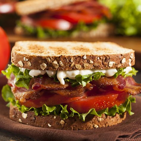 Fresh Homemade BLT Sandwich with Bacon Lettuce and Tomato Sandwich Blt, Blt Burger, Sandwich Recipes For Kids, Avocado Blt, Gordon Ramsay Recipe, Blt Sandwich, Food Critic, Crisp Recipe, Best Sandwich