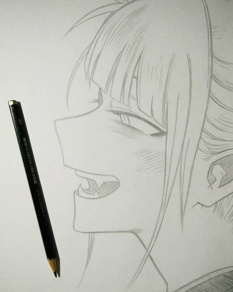 6,148 Likes, 52 Comments - Kriselle May (@km.animeart) on Instagram: “Hey everyone!!~ 😄 Here's a wip of Himiko Toga. My first sketch of the year. I really love her…” Drawings Tutorials, Body Drawing Tutorial, Girl Drawing Sketches, Manga Drawing Tutorials, Anime Drawing, Pencil Art Drawings, Art Drawings Sketches Creative, Body Drawing, Anime Drawings Tutorials