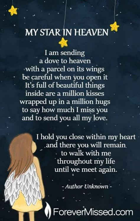 Missing Husband, Donna Ashworth, Memorial Quotes, Memory Quotes, Sympathy Poems, Letter From Heaven, Stories Pictures, In Loving Memory Quotes, Sympathy Quotes